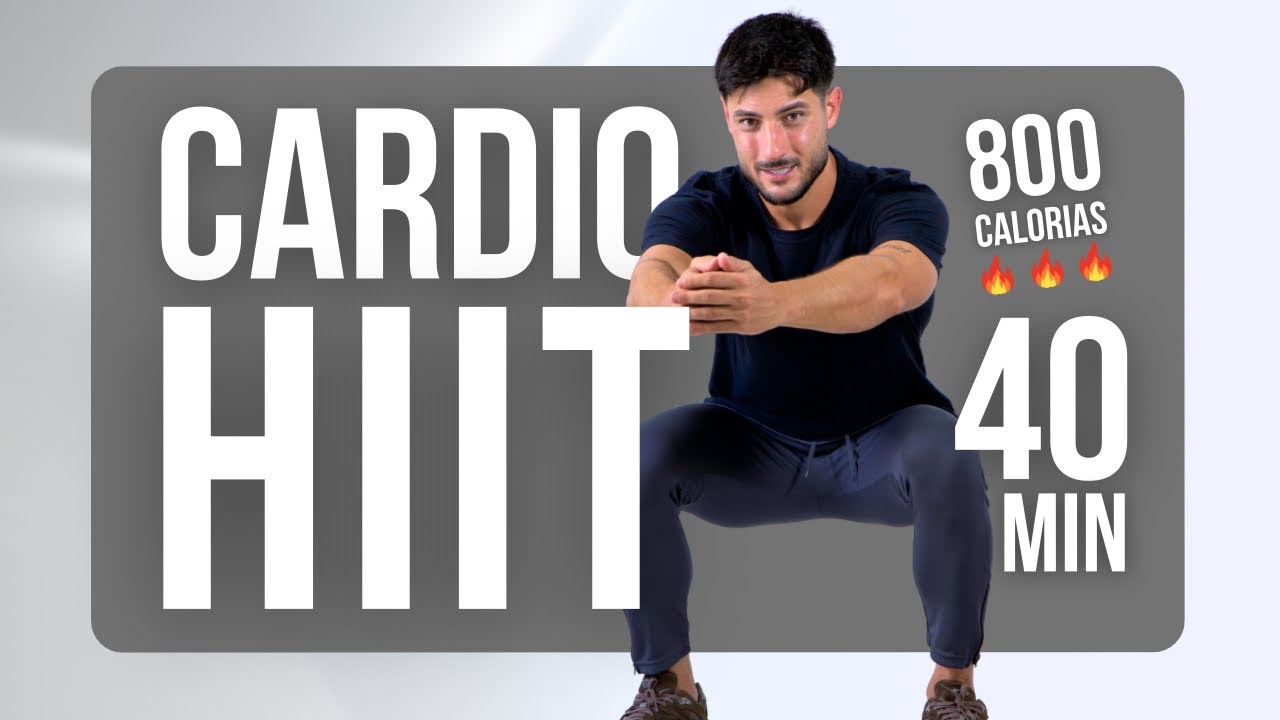 Queime 800 calorias em 40 minutos com esse treino HIIT intenso | em casa | sem acessórios 