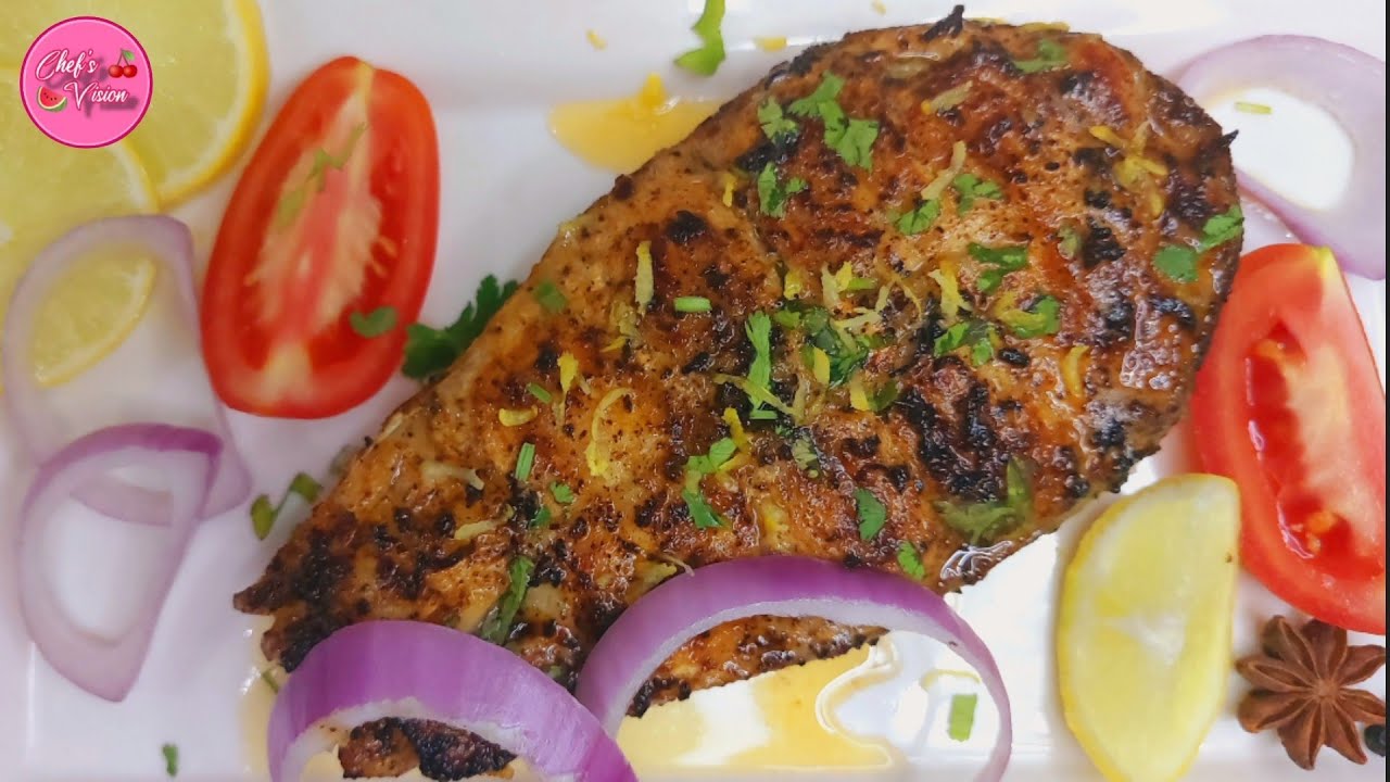 Lemon Butter fish recipe by Chef's Vision YouTube
