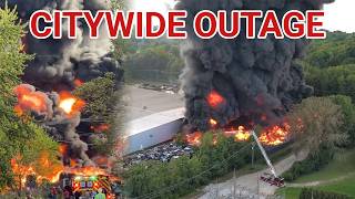 Michigan Plastics Plant Fire: Smoke Seen From Chicago