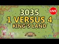  kvk 4 3035 kings land  fights 1 versus 4 part 2  rise of kingdoms fr