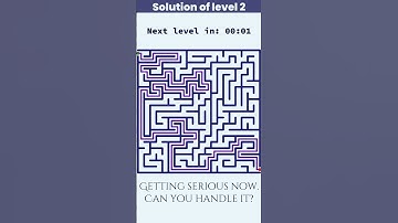 Can You Solve These Mazes? 🧠 3 Level Brain Game Challenge!