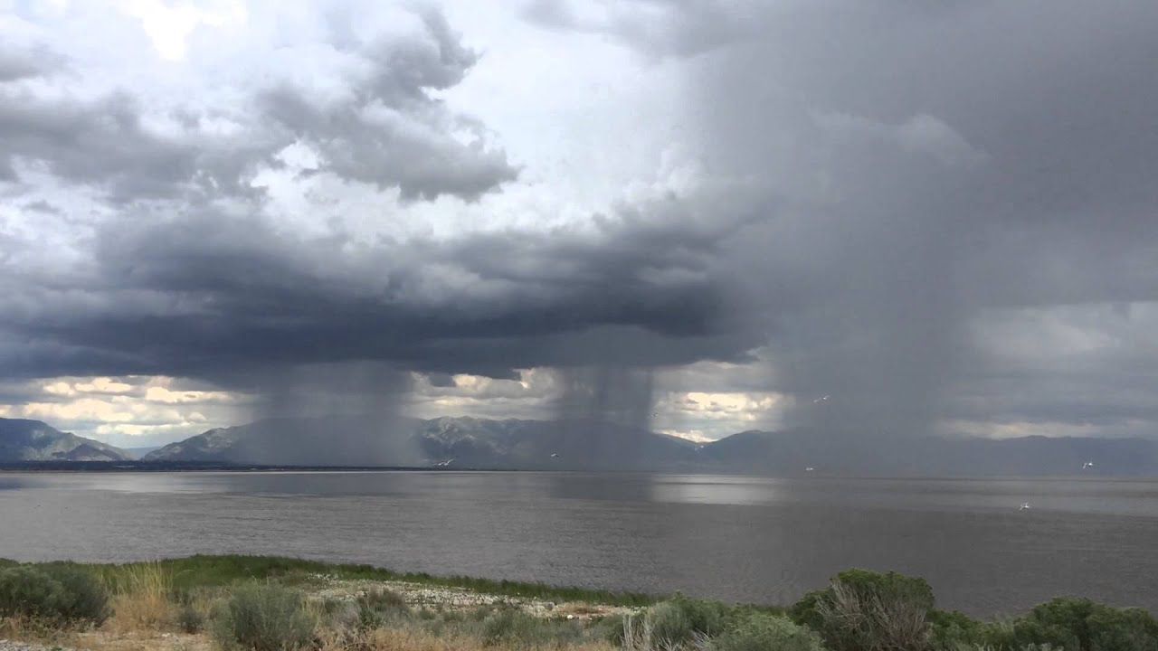 Amazing Storm Clouds Dumping Rain Buckets Of Raining Clouds Youtube