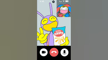 BEHIND THE SCENES! Strange Video Call Backstage Animation（Jax x Pomni） #shorts