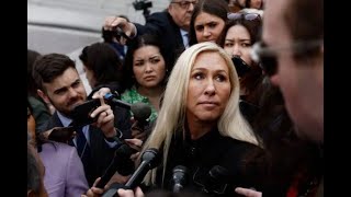 картинка: Ого: Марджори Тейлор Грин сообщает ПЛОХИЕ НОВОСТИ о Трампе