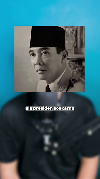 DIPLOMASI PECI HITAM ALA SOEKARNO