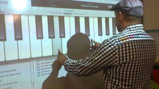 Nextwindow Touch screen Demo