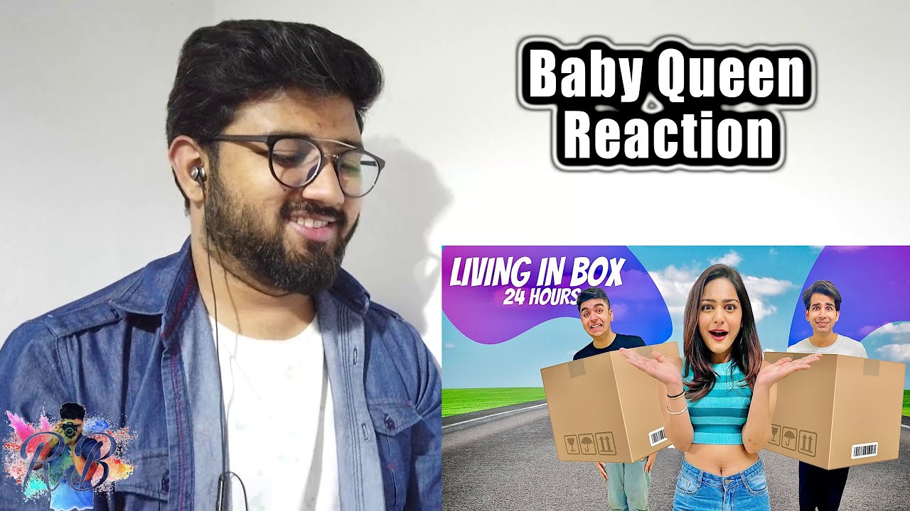 LIVING IN BOX FOR 24 HOURS | Rimorav Vlogs | Baby Queen Reaction! - YouTube