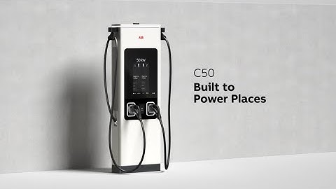 Introducing the C50 - the Powerful EV Charging Solution for Retail