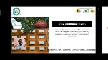 K.Amuthan | Assistant Professor | SNS institutions |Lecture video 6 | Windows