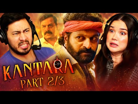 KANTARA Movie Reaction Part 2/3! | Rishab Shetty | Kishore Kumar G | Achyuth Kumar