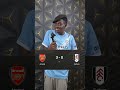 Arsenal respect unaself. Man CITY will win this league