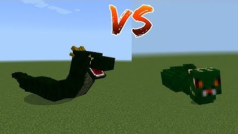 Basilisk Vs Naga - Minecraft Mob Battle