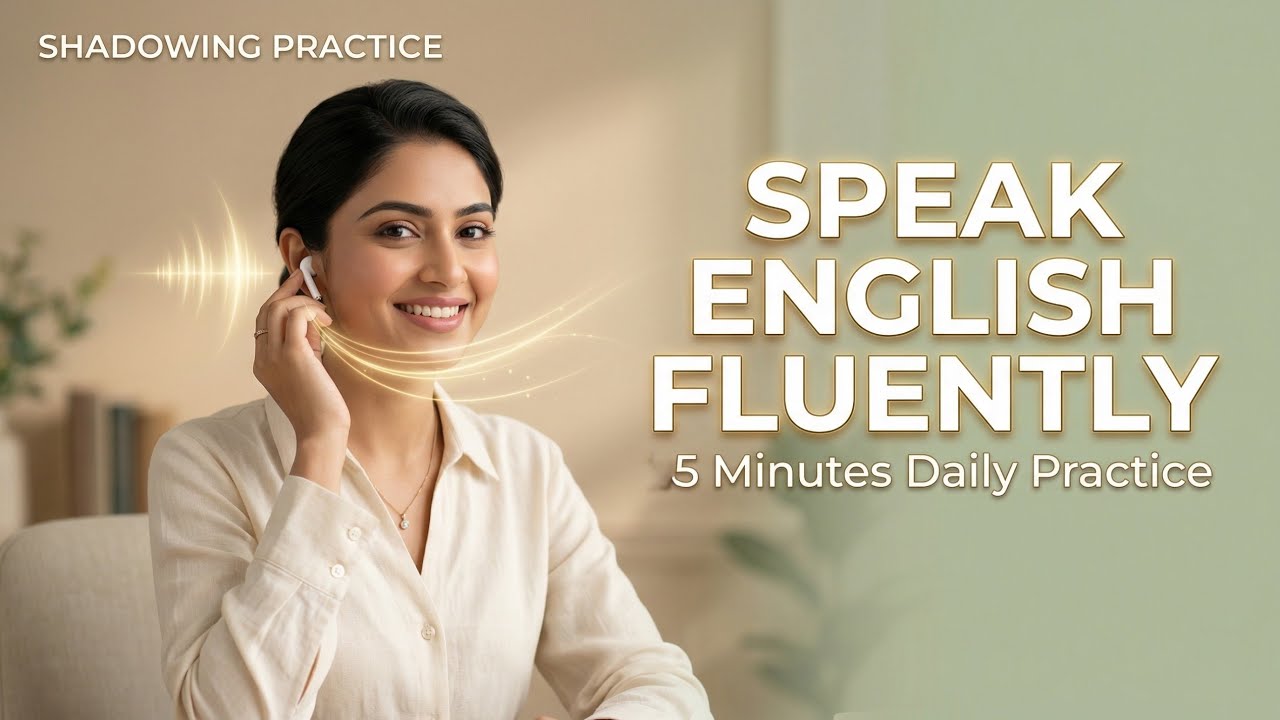 5 Minute Daily English Practice | Shadowing forA2-B1 | Podcast ...