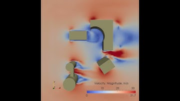 SOPROMAT.LV, Wind CFD simulation with OpenFoam, Velocity