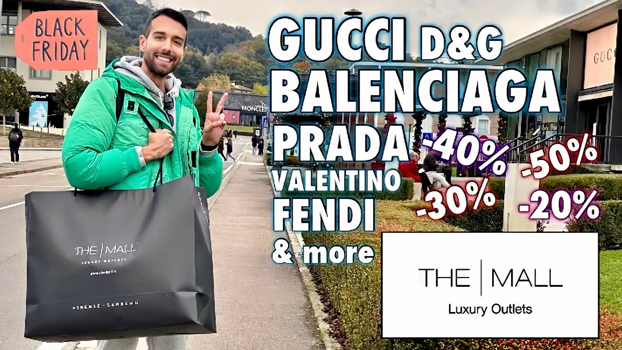 TORNO ALL'OUTLET LUXURY PER IL BLACK FRIDAY! | Vlog *Gucci, D&G, Balenciaga, Prada, Valentino*