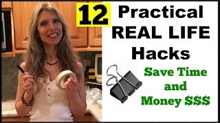 12 Handy REAL LIFE HACKS For Home, Cleaning, Beauty &amp; More | Save Time &amp; Money