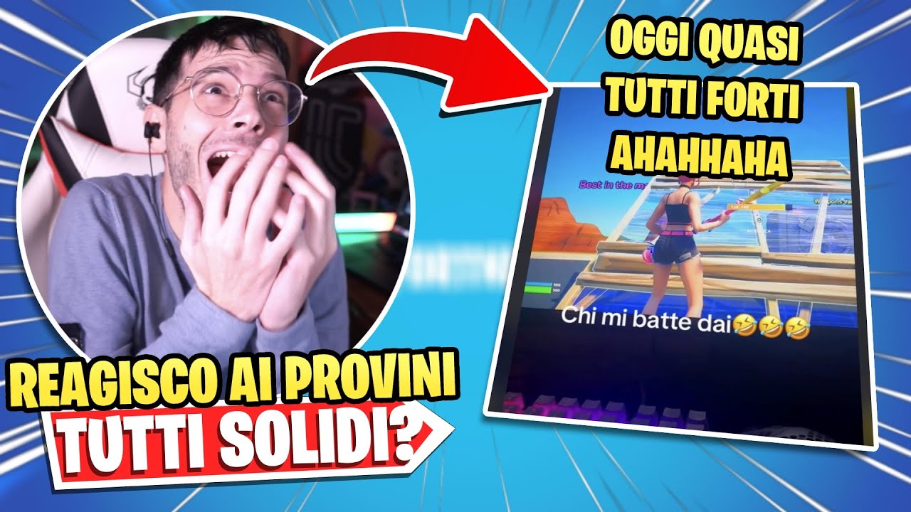Tutti FORTI??? REAGISCO AI PROVINI DI TIKTOK! Smi reagisce ai provini 