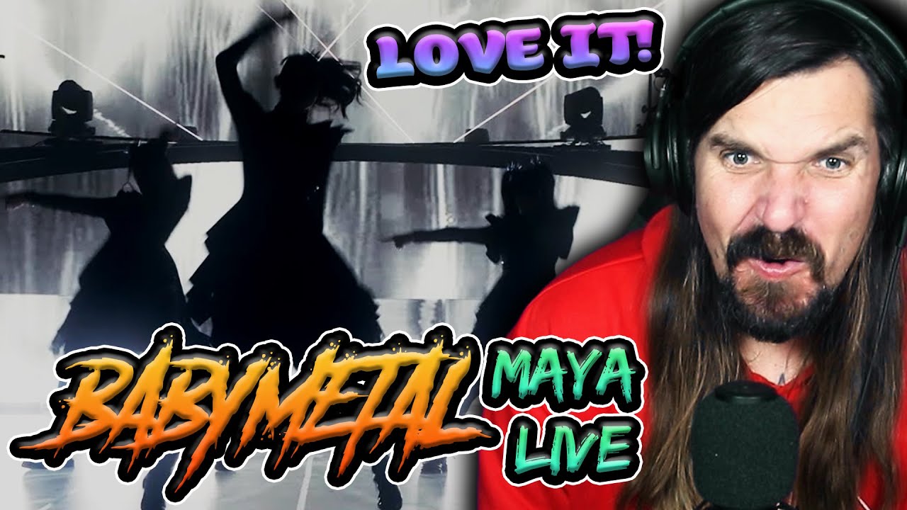 First Rime Reaction To // BABYMETAL- MAYA LIVE