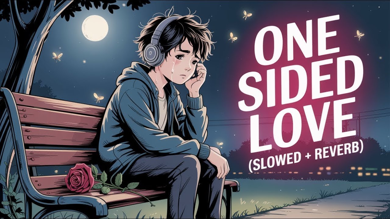 One Sided Love 💔 Lofi Songs | Sad Hindi Bollywood Mix | Slowed + Reverb Heartbroken Song 2025