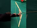 How To Make Bow And Arrow At Home #diy #craft #youtubeshorts #wood #bamboo