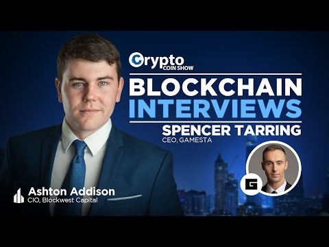 SUMMARY: Spencer Tarring, CEO of Gamesta – Guild for Play 2 Earn GameFi | Blockchain Interviews Episode cover