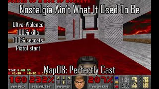 Doom II: Nostalgia Ain't What It Used To Be - Map08: Perfectly Cast (UV-MAX)