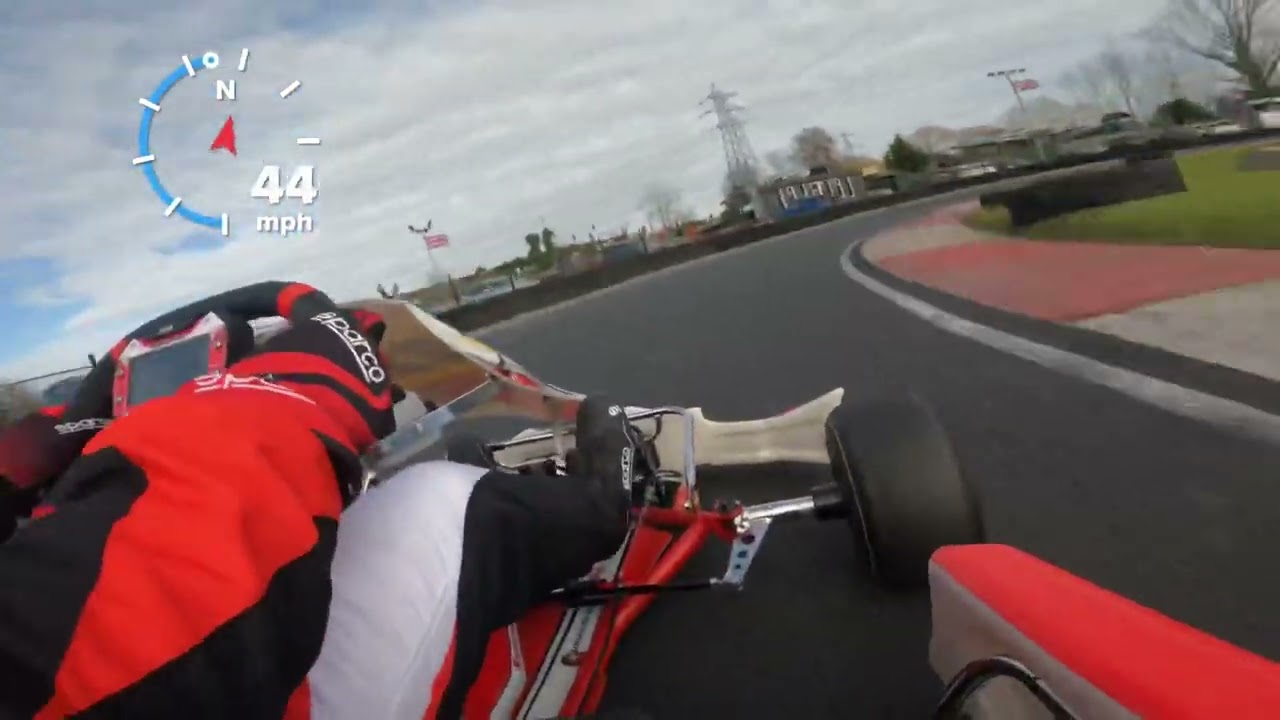 Rye house onboard Rotax max evo - Joe Atkins - New Track Surface