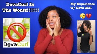 DevaCurl Is A DevaMess || The Worst Curly Hair Product Ever