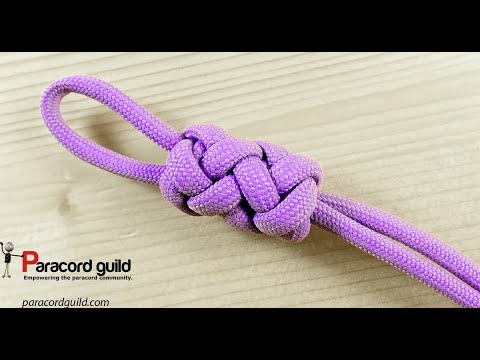 How to Make a Diamond Knot Paracord Zipper Pull by CBYS Paracord and More 