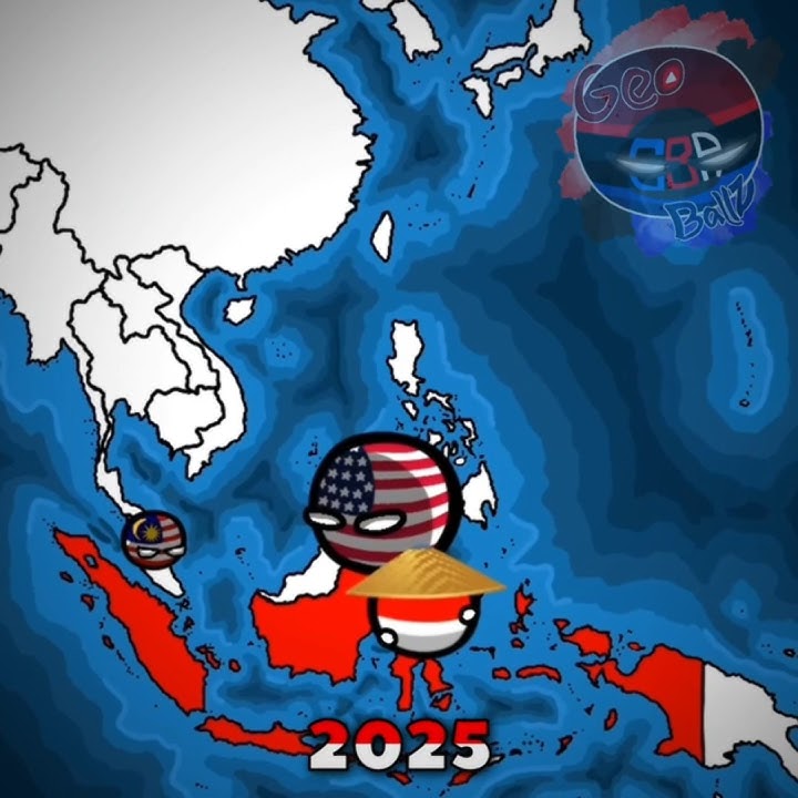 Sejarah Indonesia 🇮🇩🌋 | DIREMASTER | #countryballs #indonesia #sejarah #shorts
