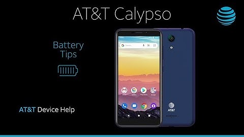 Learn about Battery life of the AT&T Calypso | AT&T Wireless