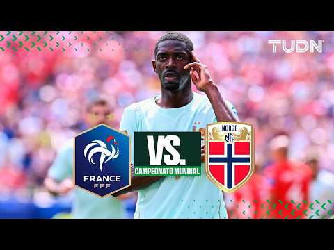 Francia golea a Noruega con tres goles de Ousmane Dembélé en el Campeonato Mundial | TUDN