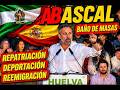 🔥 Santiago Abascal REPATRIACIÓN, DEPORTACIÓN, REEMIGRACIÓN 🇪🇸💥  Baño de masas en Huelva 🚨