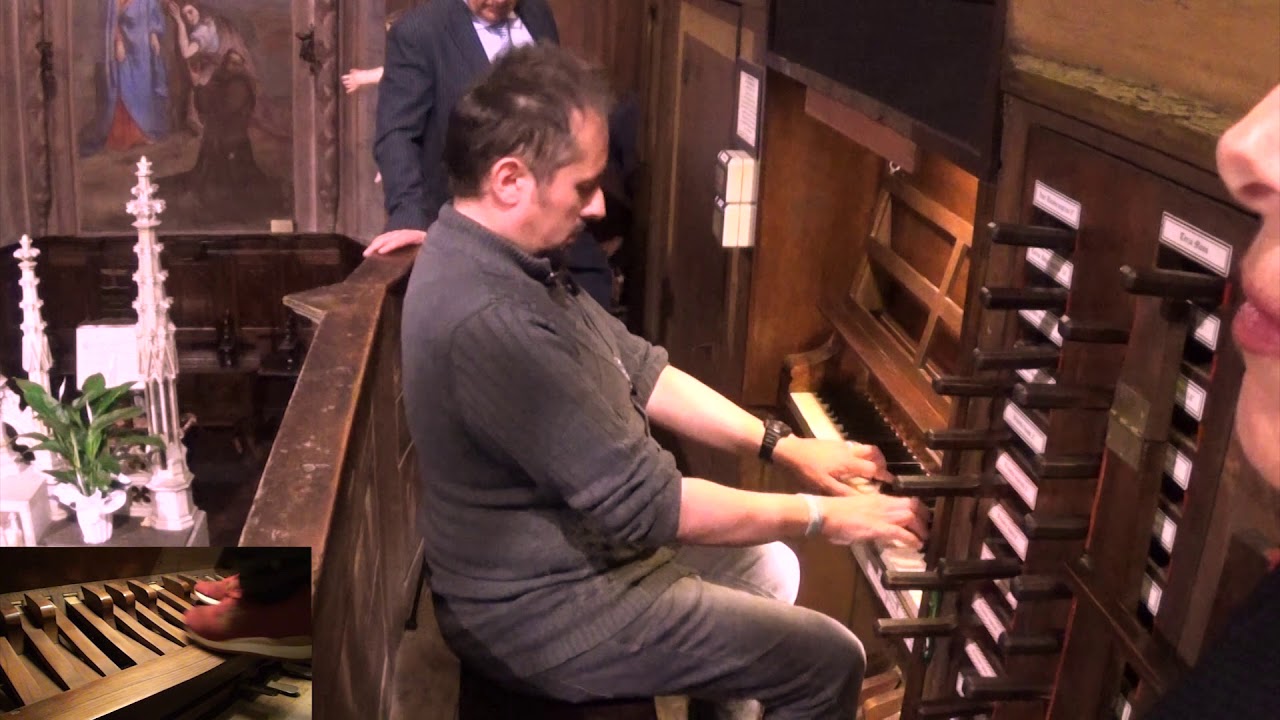 John Stanley Trumpet Voluntary Historic Lingiardi italian pipe organ