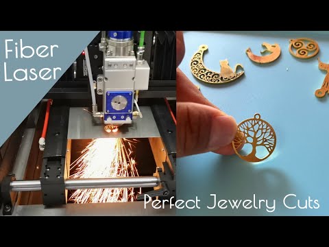 Fiber laser cutting metal jewelry