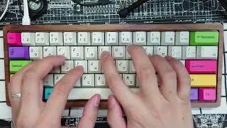 Milky Gateron Blacks with FR4 half plate sound test