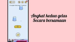 game brain find level 40 - dicangkir mana yang ada lemon screenshot 5
