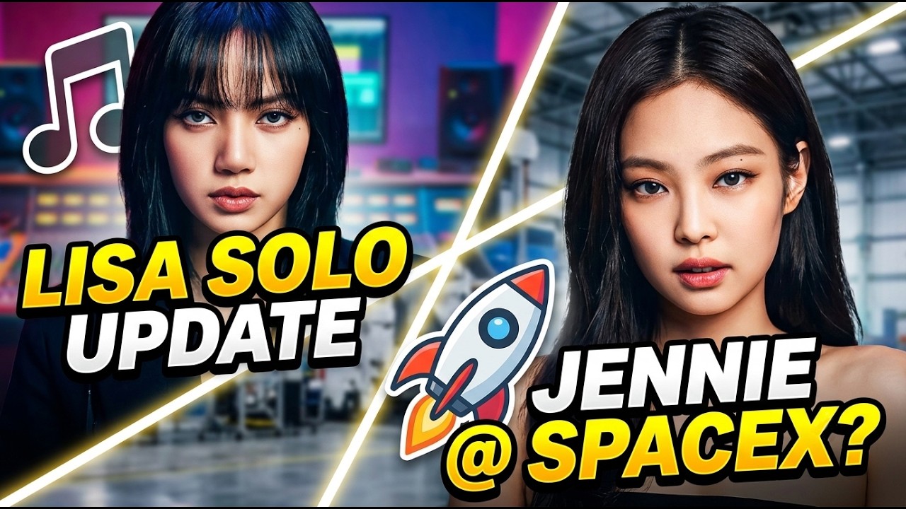 ⁣Lisa’s New Solo Song Update + Jennie at SpaceX? What’s Happening!