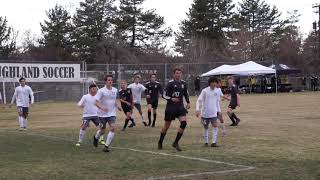 Highland vs Olympus Soccer 3/26/2021 Bennan's Goal