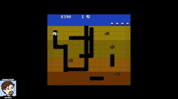 Atari 8-bit - Dig Dug