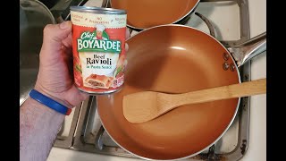 How To Cook Chef Boyardee Ravioli on the stove