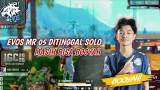 EVOS MR 05 DITINGGAL SOLO RATAIN 5 SQUAD | INDONESIA GAMES CHAMPIONSHIP 2020