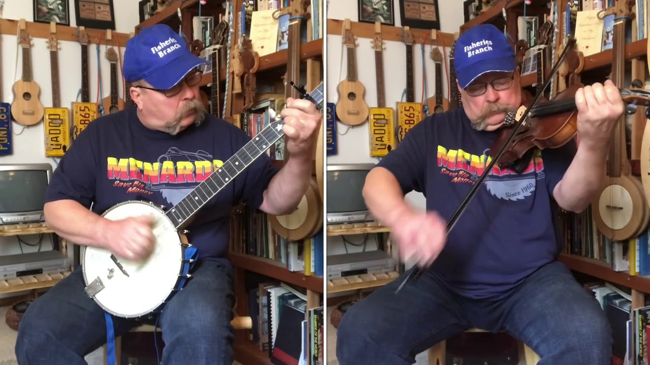 “Fly Around My Pretty Little Miss” clawhammer banjo, fiddle, guitar and