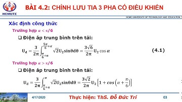 Nguyên lý-tính toán-mô phỏng chỉnh lưu tia 3 pha có điều khiển