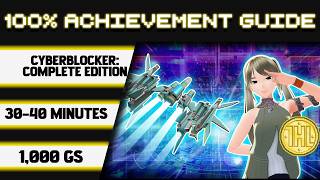 CyberBlocker Complete Edition 100% Achievement Walkthrough * 1000GS in 30-40 Minutes * screenshot 2
