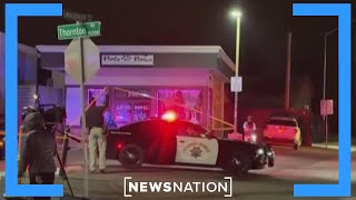 Manhunt underway for Stockton shooter after 4 killed, 10 injured | NewsNation Live