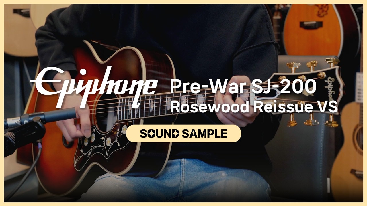 Pre-War SJ-200 Rosewood Inspired by Gibson Sound Sample