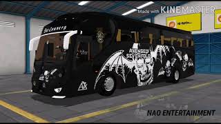 BUSSID MOD AND LIVERY BY RIDH AND SYAMIM screenshot 3