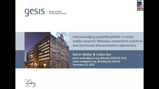 Webinar on Social Media as a Research Tool - "SM Data for Research: Opportunities & Challenges"