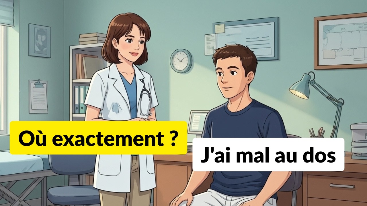 60 Minutes of Daily French Conversation for Beginners | French for Studying (A1-A2)